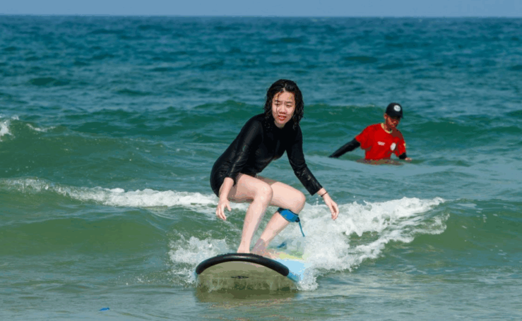 Beginner Surfing